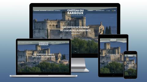 creation du site web chateau du barroux