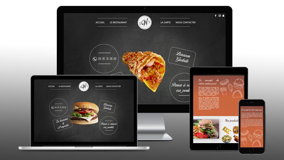 creation site internet restaurant