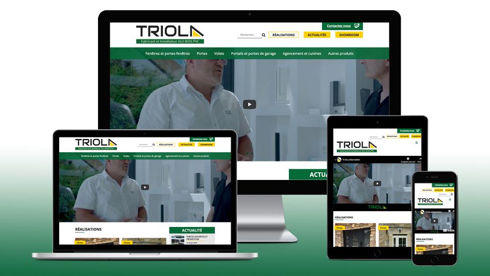 creation site internet triola