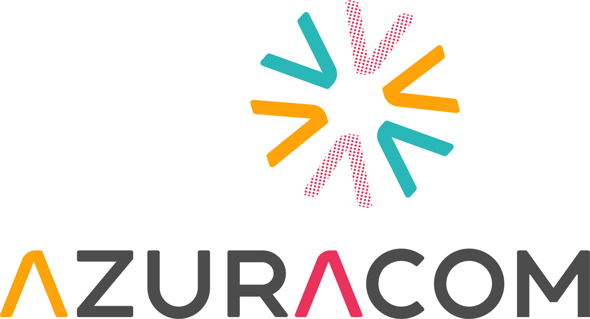 Logo officiel de l'agence web Azuracom en haute résolution (1920px, 72dpi). Identité visuelle de l'entreprise.