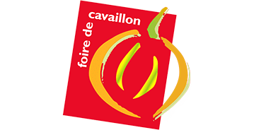 Logo de la Foire de Cavaillon. Création de site internet événementiel, communication et partenariat local par l'agence web Azuracom Avignon.